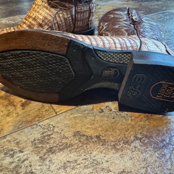 Size 9.5 men’s DAN POST MEN'S KINGSLY CAIMAN WESTERN BOOTS - Picture 3 of 3